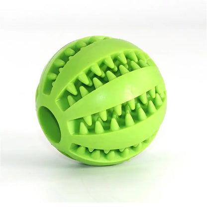 Treat Ball For Dogs - Fun, Bouncy & Tooth-Cleaning