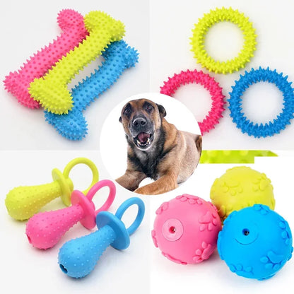 Tough Chew Toy For Small Dogs - Fun & Teeth-Cleaning