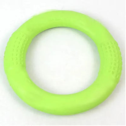 Dog Toys Pet Flying Disk Training Ring Puller Anti-Bite Floating Interactive Supplies Dog Toys Aggressive Chewing